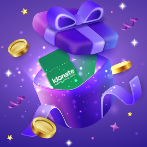 idonate raffle banner